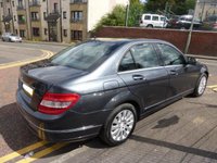 USED 2008 08 MERCEDES-BENZ C-CLASS 2.1 C220 CDI ELEGANCE 4d 168 BHP 2 OWNERS+LEATHER+FSH