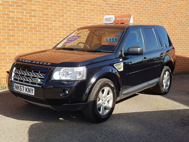 2007 57 Land Rover Freelander 2.2 TD4 S 5 DOOR  ** FULL BLACK LEATHER **