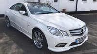 USED 2009 59 MERCEDES-BENZ E CLASS 3.0 E350 CDI BLUEEFFICIENCY SPORT 2d 231 BHP Stunning Red Leather Memory Seats