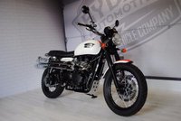 USED 2014 14 TRIUMPH SCRAMBLER 865cc CERTIFICATED 8 BALL CUSTOM PAINT
