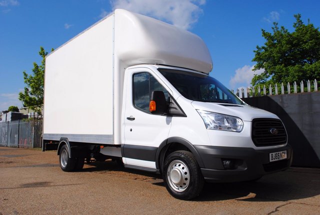 2015 65 Ford Transit 2.2 350 C/C DRW 1d 124 BHP LUTON BODY