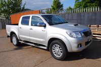 USED 2013 13 TOYOTA HI-LUX 3.0 INVINCIBLE 4X4 D-4D DCB 1d AUTO 169 BHP 