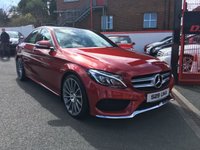 USED 2015 15 MERCEDES-BENZ C CLASS 2.1 C250 BLUETEC AMG LINE PREMIUM PLUS AUTO 204 BHP MASSIVE SPEC
