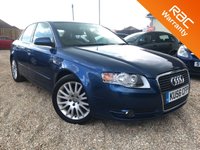 USED 2006 56 AUDI A4 2.0 TDI SE TDV 4d 140 BHP Diesel Audi in the best colour - with NEW MOT, service and warranty