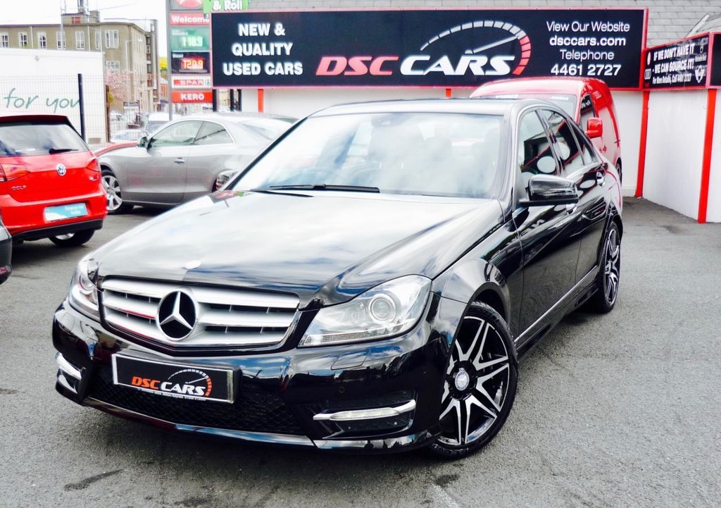 USED 2013 63 MERCEDES-BENZ C CLASS 2.1 C200 CDI BLUEEFFICIENCY AMG SPORT PLUS 4d 135 BHP 