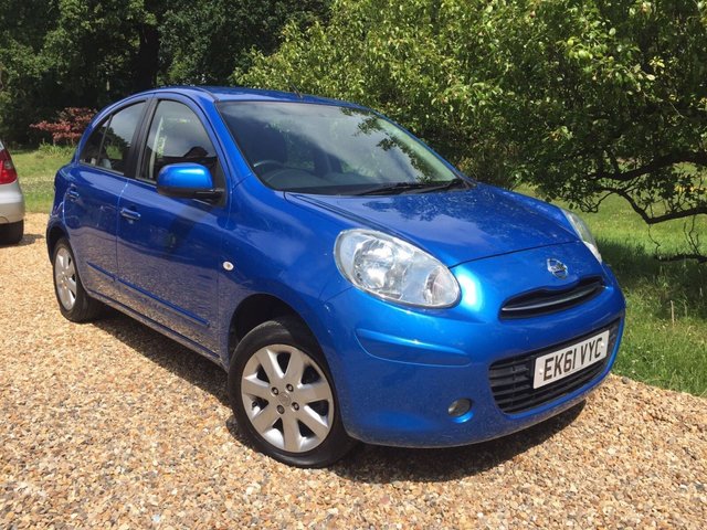 2011 61 Nissan Micra 1.2 ACENTA 5d AUTO 79 BHP 