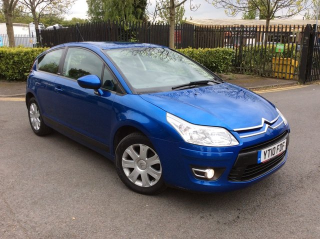 2010 10 Citroen C4 1.6 VTR PLUS HDI EGS 3d AUTO 107 BHP