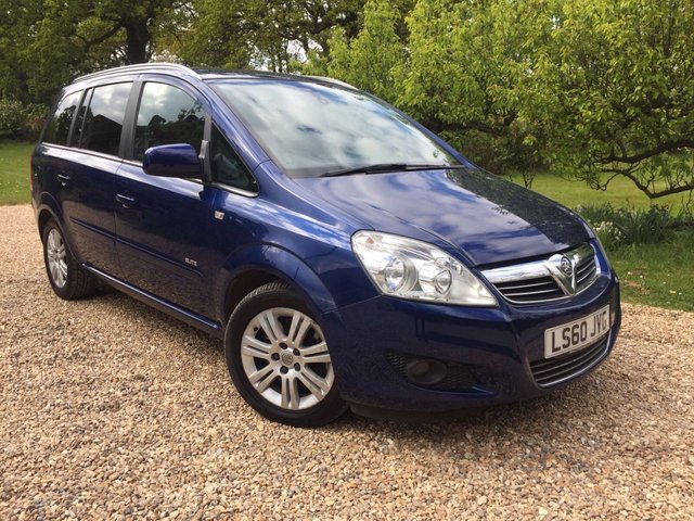 2010 60 Vauxhall Zafira 1.9 ELITE CDTI 5d 120 BHP
