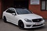 USED 2011 61 MERCEDES-BENZ C CLASS 2.1 C220 CDI BLUEEFFICIENCY SPORT 4d AUTO 168 BHP HUGE SPECIFICATION C63 WHEELS