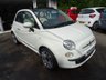 USED 2014 14 FIAT 500 1.2 CONVERTIBLE LOUNGE 3d 69 BHP Low Mileage, One Owner from new, Just Serviced, MOT until June 2018 (no advisories), Great on fuel! Only &pound;30 Road Tax!