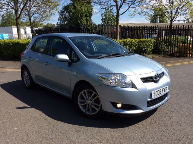 2008 08 Toyota Auris 1.6 TR VVT-I 5d 122 BHP