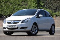 USED 2010 10 VAUXHALL CORSA 1.2 SXI 3d 83 BHP 1 Owner From New