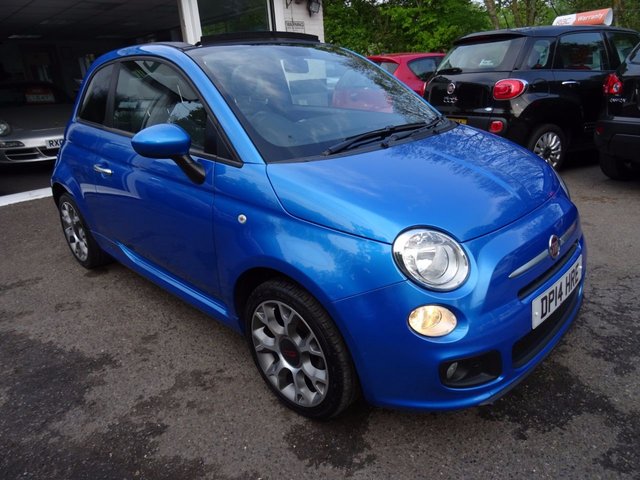 2014 14 Fiat 500 1.2 CONVERTIBLE S 3d 69 BHP