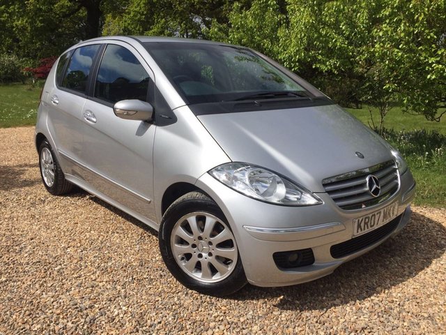 2007 07 Mercedes-Benz A Class 1.5 A150 ELEGANCE SE 5d AUTO 94 BHP