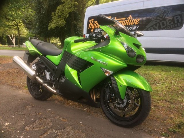 2009 09 Kawasaki Zx 1352cc ZX 1400 D9F ABS 