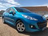 USED 2012 12 PEUGEOT 207 1.4 SPORTIUM 5d 74 BHP Low mileage with Sat Nav + Air con