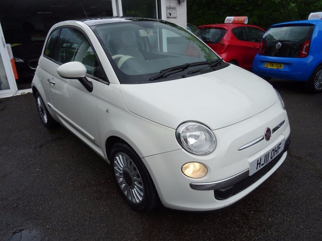 2011 11 Fiat 500 0.9 TWINAIR LOUNGE 3d 85 BHP