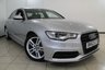 USED 2012 62 AUDI A6 2.0 TDI S LINE 4DR 175 BHP SERVICE HISTORY + LEATHER SEATS + SAT NAVIGATION + PARKING SENSORS + BLUETOOTH + CRUISE CONTROL + MULTI FUNCTION WHEEL