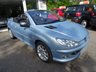 USED 2005 05 PEUGEOT 206 2.0 COUPE CABRIOLET SE 2d 135 BHP Very Low Mileage, MOT until January 2018, Two Previous Owners