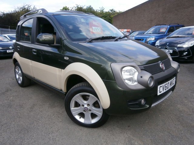 2010 60 Fiat Panda 1.2 16V MULTIJET CROSS 5d 69 BHP
