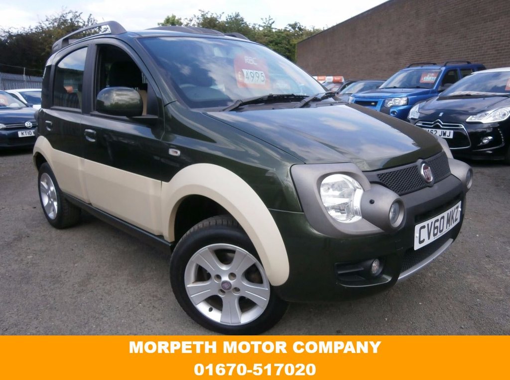 USED 2010 60 FIAT PANDA 1.2 16V MULTIJET CROSS 5d 69 BHP ***PRACTICAL RARE 4X4***