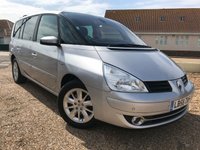 USED 2008 58 RENAULT GRAND ESPACE 2.0 DYNAMIQUE S T 5d AUTO 170 BHP Top of the range Automatic 7 seater