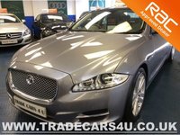 USED 2011 11 JAGUAR XJ 3.0D TWIN TURBO PREMIUM LUXURY AUTO GLASS PAN ROOF - FJSH - BLUETOOTH - SAT NAV