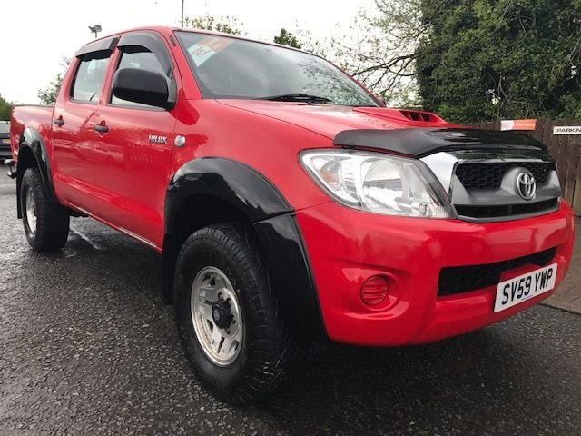 2009 59 Toyota HI-Lux 2.5 HL2 4X4 D-4D DCB 1d 118 BHP