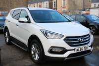 USED 2016 66 HYUNDAI SANTA FE 2.2 CRDI PREMIUM BLUE DRIVE 5d AUTO 197 BHP 1 OWNER FROM NEW.