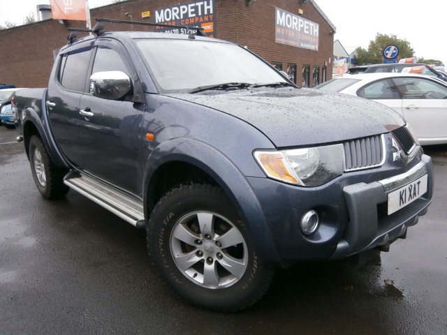 2009 58 Mitsubishi L200 2.5 4WD WARRIOR DCB 1d 134 BHP