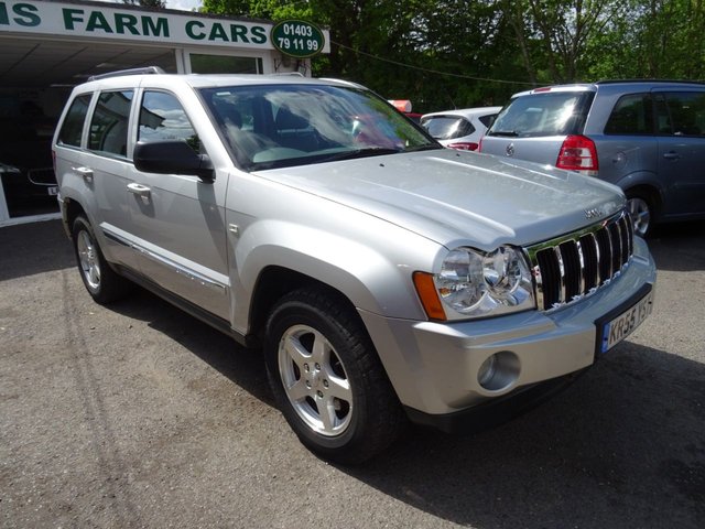 2005 55 Jeep Grand Cherokee 3.0 V6 CRD LIMITED 5d AUTO 215 BHP