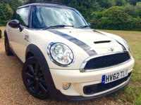 USED 2012 62 MINI HATCH COOPER 1.6 Cooper S London 12 (Chili pack) 3dr LEATHER/ XENONS /PAN-ROOF
