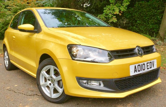 2010 10 Volkswagen Polo 1.2 Moda 3dr (a/c) 'ONLY 26,000 MILES 1 OWNER'