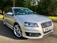 USED 2011 61 AUDI S3 2.0 TFSI Sportback S Tronic Quattro DOCTOR OWNED SINCE 2015/GREAT SERVICE HISTORY X6 STAMPS DOCTOR OWNED LOCALY SINCE 2015 GREAT SERVICE HISTORY X6 STAMPS--LAST SERVICED @62,536 MILES//FULL BLACK LEATHER/SATNAV/REAR PARK ASSIST