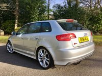 USED 2011 61 AUDI S3 2.0 TFSI Sportback S Tronic Quattro DOCTOR OWNED SINCE 2015/GREAT SERVICE HISTORY X6 STAMPS DOCTOR OWNED LOCALY SINCE 2015 GREAT SERVICE HISTORY X6 STAMPS--LAST SERVICED @62,536 MILES//FULL BLACK LEATHER/SATNAV/REAR PARK ASSIST