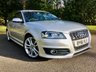 USED 2011 61 AUDI S3 2.0 TFSI Sportback S Tronic Quattro DOCTOR OWNED SINCE 2015/GREAT SERVICE HISTORY X6 STAMPS DOCTOR OWNED LOCALY SINCE 2015 GREAT SERVICE HISTORY X6 STAMPS--LAST SERVICED @62,536 MILES//FULL BLACK LEATHER/SATNAV/REAR PARK ASSIST