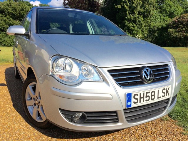 2008 58 Volkswagen Polo 1.2 MATCH Hatchback 5dr Petrol Manual (138 g/km, 70 bhp)