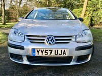 USED 2008 57 VOLKSWAGEN GOLF 1.4 S 5d 79 BHP 2 OWNER/GREAT SERVICE HISTORY /NEW TYRES/CAMBELT/WATERPUMP RENEWED AT 57,199 MILES SOLD BY US IN 2017,, NOW BACK IN AS PART EXCHANGE,,LAST SERVICED @57,199 MILES WITH NEW CAMBELT/ WATERPUMP/ TYRES