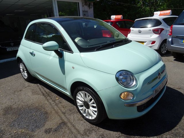2014 14 Fiat 500 1.2 LOUNGE 3d 69 BHP