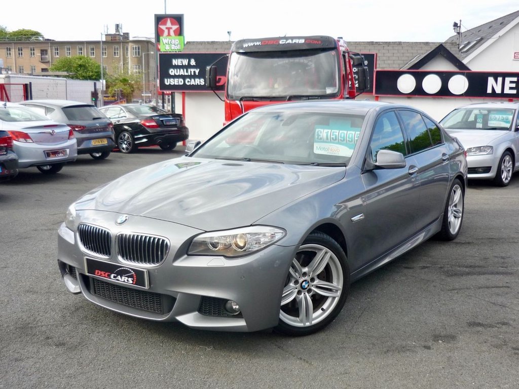 USED 2011 BMW 5 SERIES 3.0 530D M SPORT 4d AUTO 242 BHP BMW PROFESSIONAL MEDIA PACK