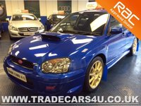 USED 2005 05 SUBARU IMPREZA 2.0 WRX STI TYPE UK GENUINE WIDETRACK 4WD FULL SUBARU/SUBARU SPECIALIST HISTORY - STUNNING EXAMPLE