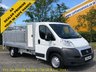 USED 2013 63 FIAT DUCATO 35 Maxi Dropside+Tail-Lift Toolbox,Caged Sides Low mileage 22k TOOLBOX