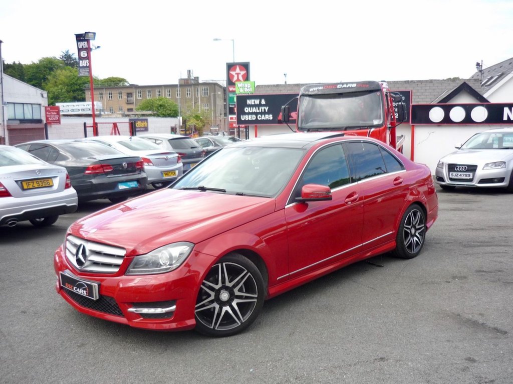 USED 2013 13 MERCEDES-BENZ C CLASS 2.1 C220 CDI BLUEEFFICIENCY AMG SPORT PLUS 4d AUTO 168 BHP AMG SPORT PLUS