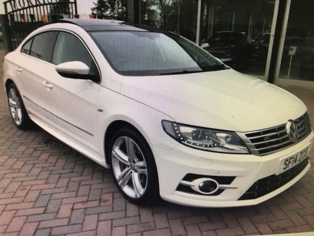2014 14 Volkswagen Cc 2.0 R LINE TDI DSG BLUEMOTION TECHNOLOGY 4d AUTO 175 BHP