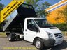 USED 2009 09 FORD TRANSIT 2.4TDCi 115 T350m Tipper [ New Build 10.5ft Alloy Body ] Low Mileage Free UK Delivery 