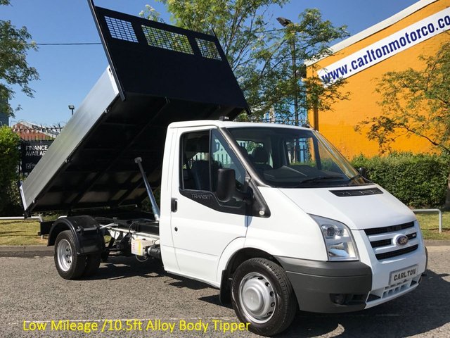 2009 09 Ford Transit 2.4TDCi 115 T350m Tipper [ New Build 10.5ft Alloy Body ] Low Mileage Free UK Delivery