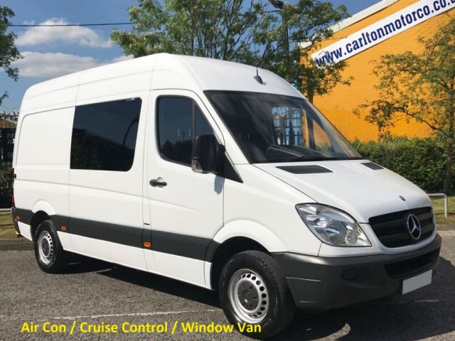 2012 62 Mercedes-Benz Sprinter -Sprinter 316CDI Mwb High Roof van Air-Con Rwd Criuse,Ideal Camper-Race-Moto-X
