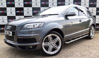 USED 2012 12 AUDI Q7 3.0 TDI QUATTRO S LINE PLUS 5d AUTO 245 BHP Sat NAV, Audi Service History