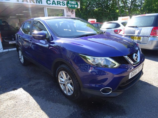 2014 14 Nissan Qashqai 1.5 DCI ACENTA SMART VISION 5d 108 BHP