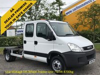 USED 2011 11 IVECO-FORD DAILY 40c18 D/Cab [ 5th Wheel Urban Tractor Unit ] Low Mileage 3500kgs  